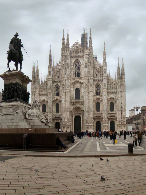 Milan Cathedral, Duomo di Milano wallpaper 480x640
