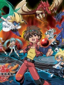 Fondo de pantalla Bakugan Battle Brawlers HD 132x176