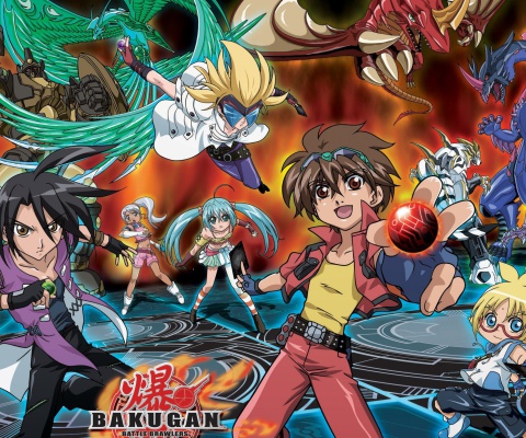 Screenshot №1 pro téma Bakugan Battle Brawlers HD 480x400