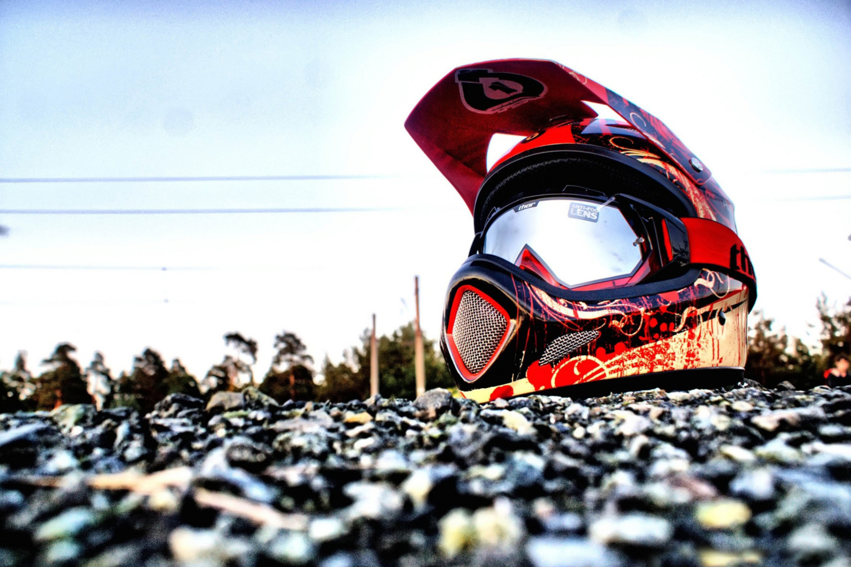 Das Helmet for Bike Wallpaper 2880x1920