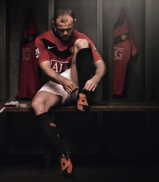 Wayne Rooney - Obrázkek zdarma pro 128x160