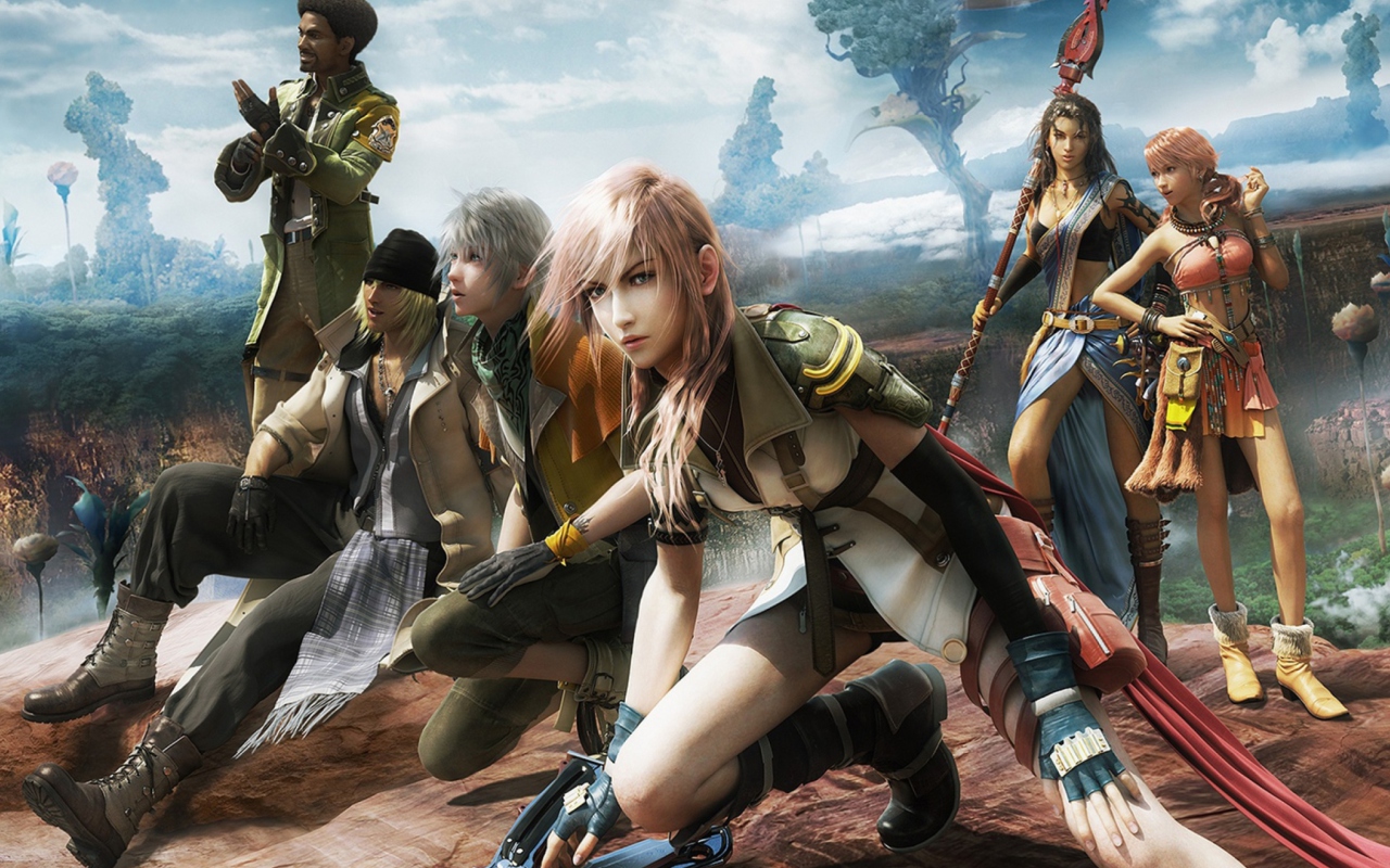 Screenshot №1 pro téma Final Fantasy XIII 1280x800