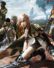 Fondo de pantalla Final Fantasy XIII 176x220