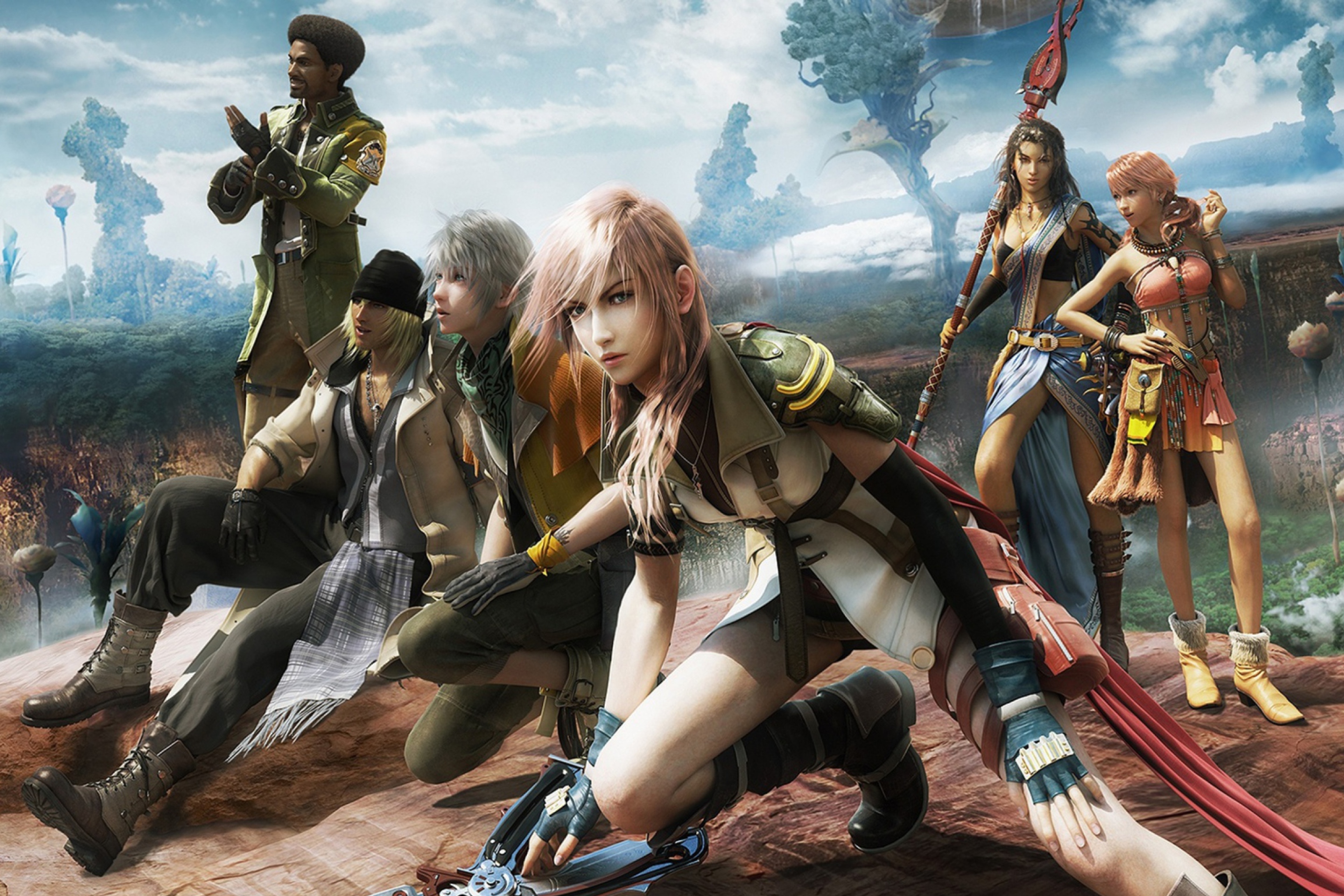 Обои Final Fantasy XIII 2880x1920