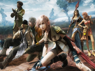 Screenshot №1 pro téma Final Fantasy XIII 320x240
