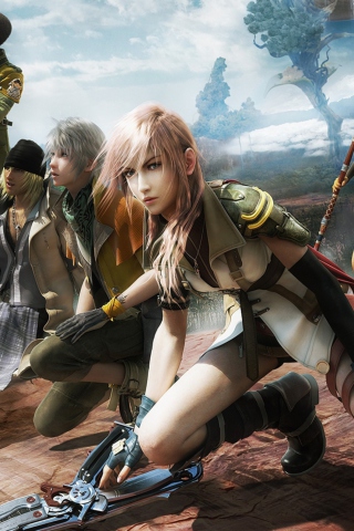 Final Fantasy XIII screenshot #1 320x480