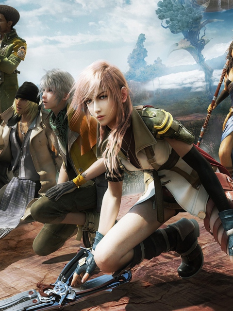 Final Fantasy XIII screenshot #1 480x640