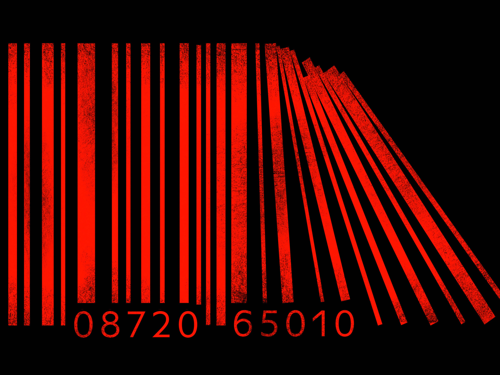 Fondo de pantalla Minimalism Barcode 1600x1200