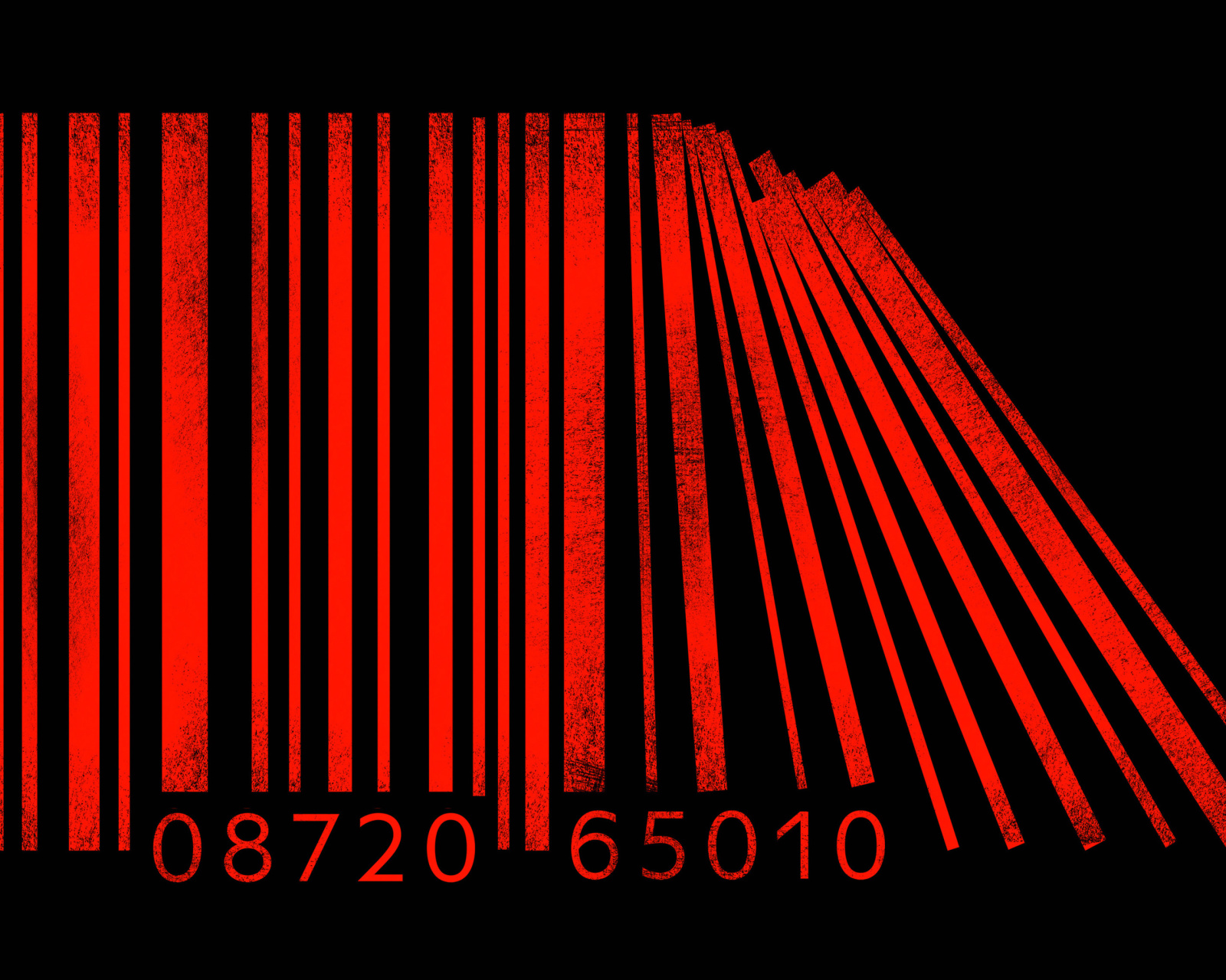 Обои Minimalism Barcode 1600x1280