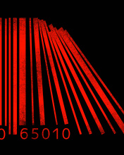 Das Minimalism Barcode Wallpaper 176x220