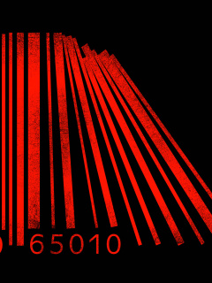 Fondo de pantalla Minimalism Barcode 240x320