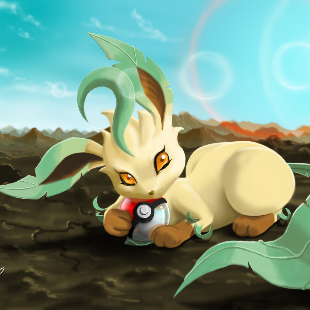 Leafeon Pokemon screenshot #1 1024x1024