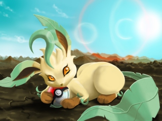 Leafeon Pokemon screenshot #1 320x240