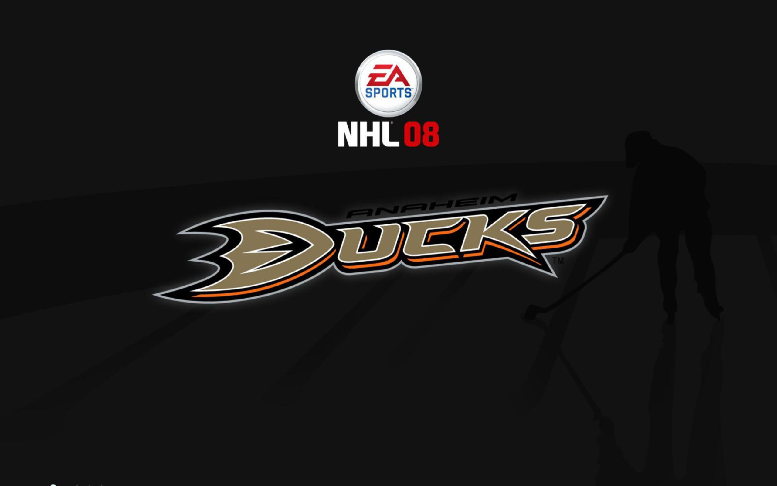 Nhl 08 Ducks screenshot #1 2560x1600