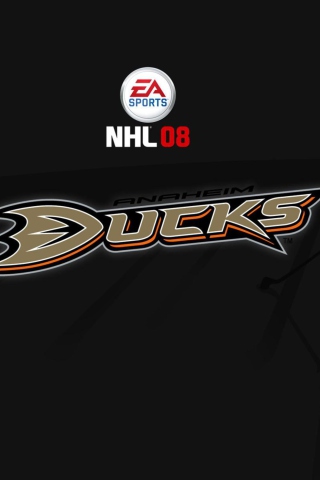 Fondo de pantalla Nhl 08 Ducks 320x480