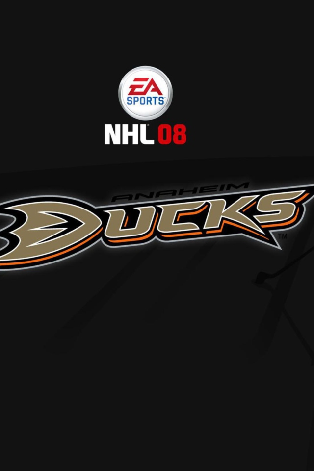 Nhl 08 Ducks screenshot #1 640x960