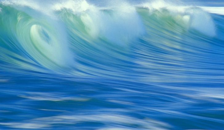 Das Blue Waves Wallpaper
