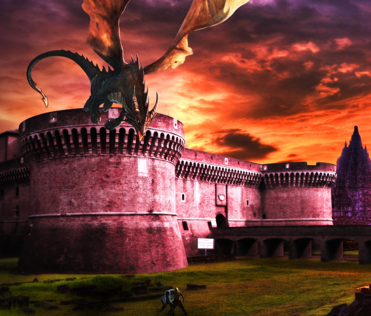 Fondo de pantalla Dragon Fury 1200x1024