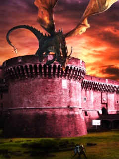 Fondo de pantalla Dragon Fury 240x320