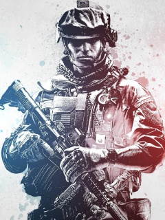 Fondo de pantalla Battlefield 240x320