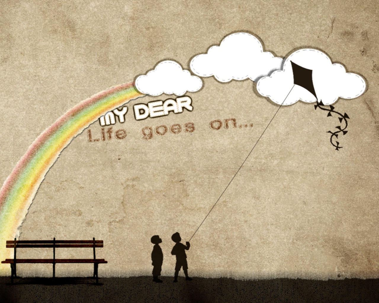 Life Goes On wallpaper 1280x1024