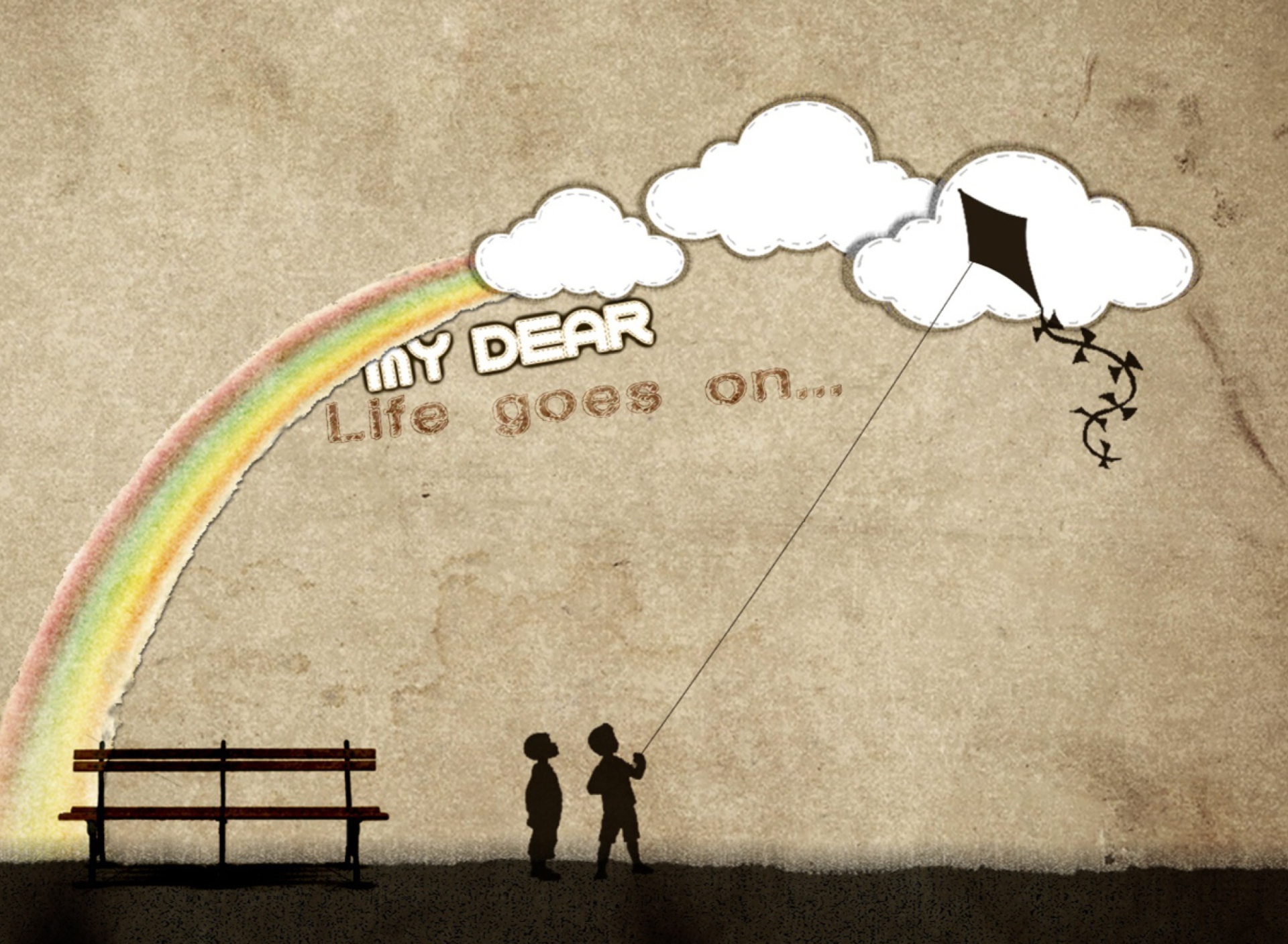 Life Goes On wallpaper 1920x1408
