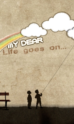 Life Goes On wallpaper 240x400