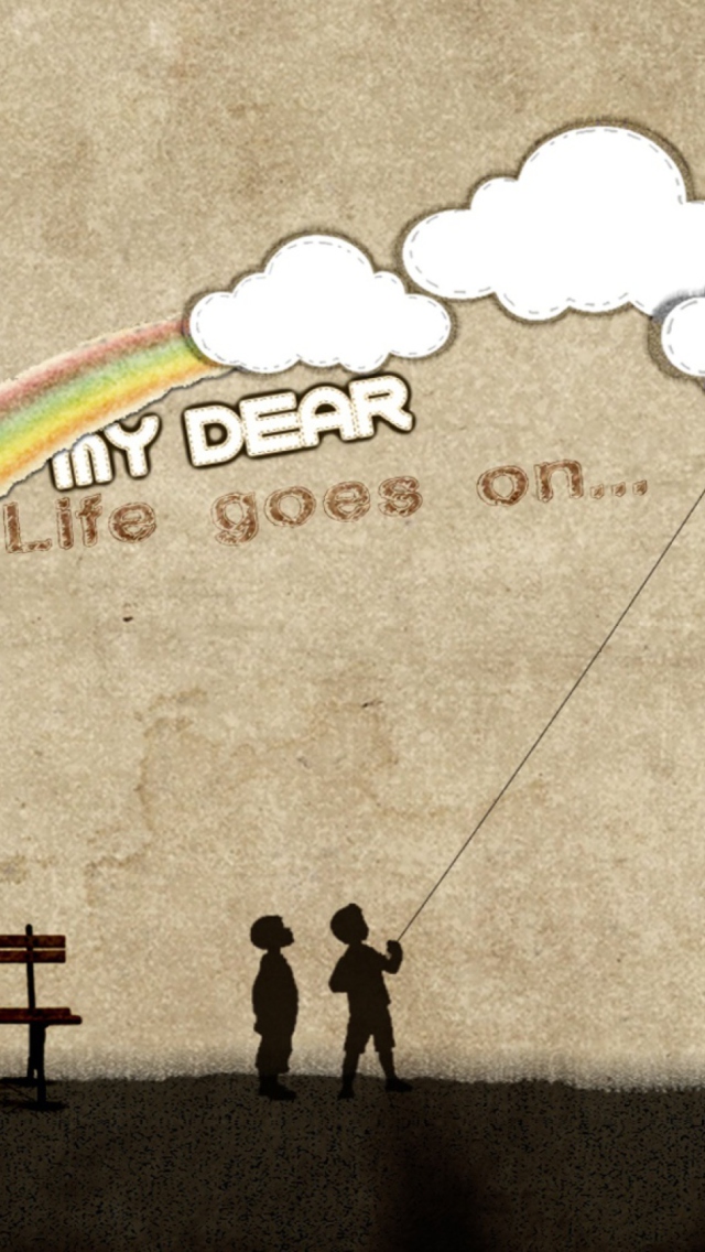 Life Goes On wallpaper 640x1136