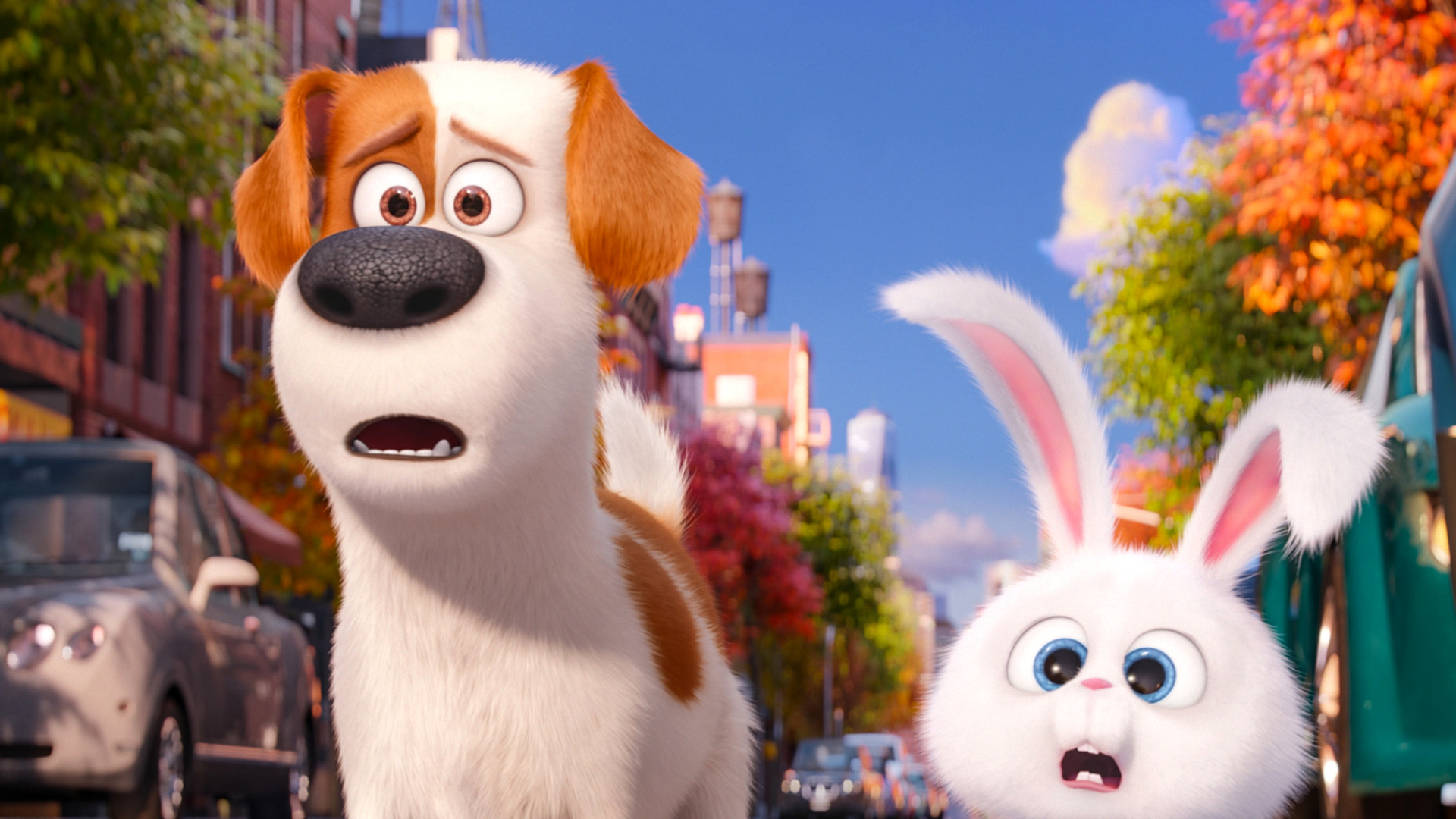 The Secret Life of Pets, Max and Snowball wallpaper 1920x1080