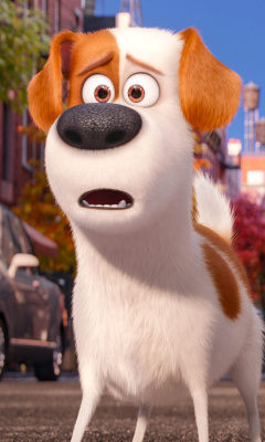 Обои The Secret Life of Pets, Max and Snowball 240x400