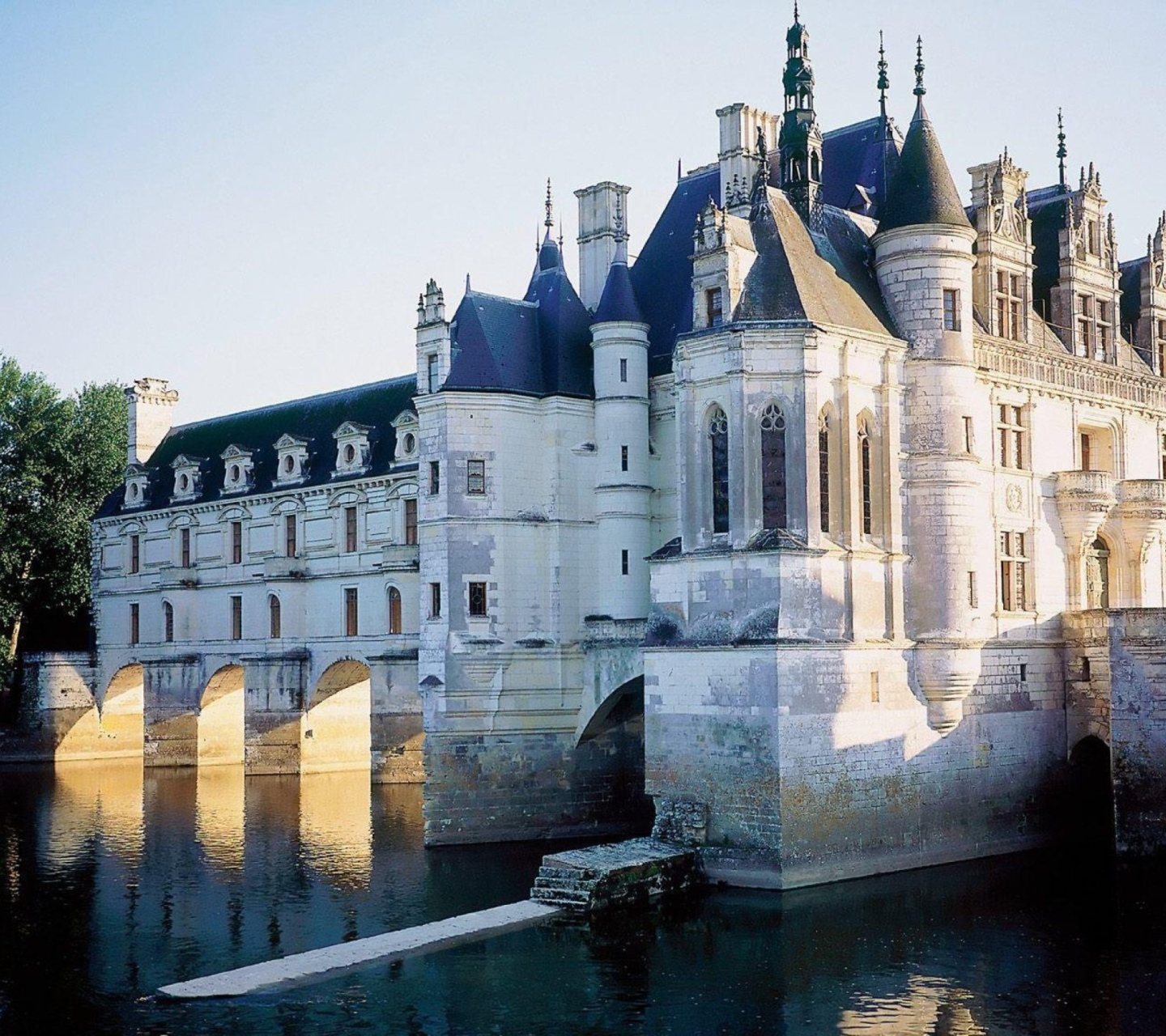 Обои Château de Chenonceau 1440x1280