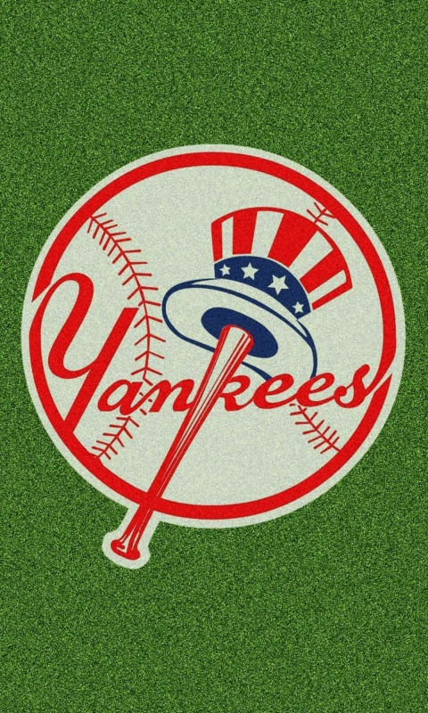 Обои New York Yankees, Baseball club 480x800