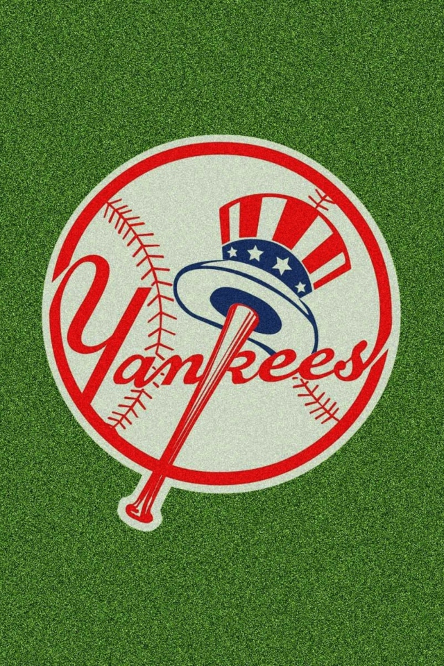 Sfondi New York Yankees, Baseball club 640x960