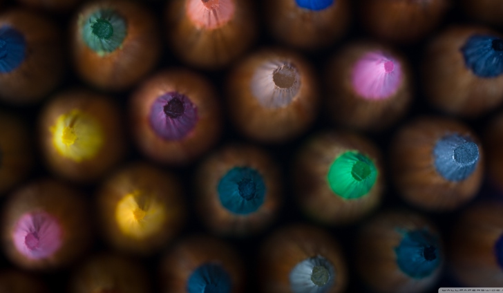 Das Colored Pencils Wallpaper
