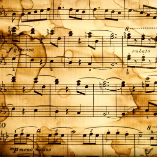 Musical Notes papel de parede para celular para iPad Air