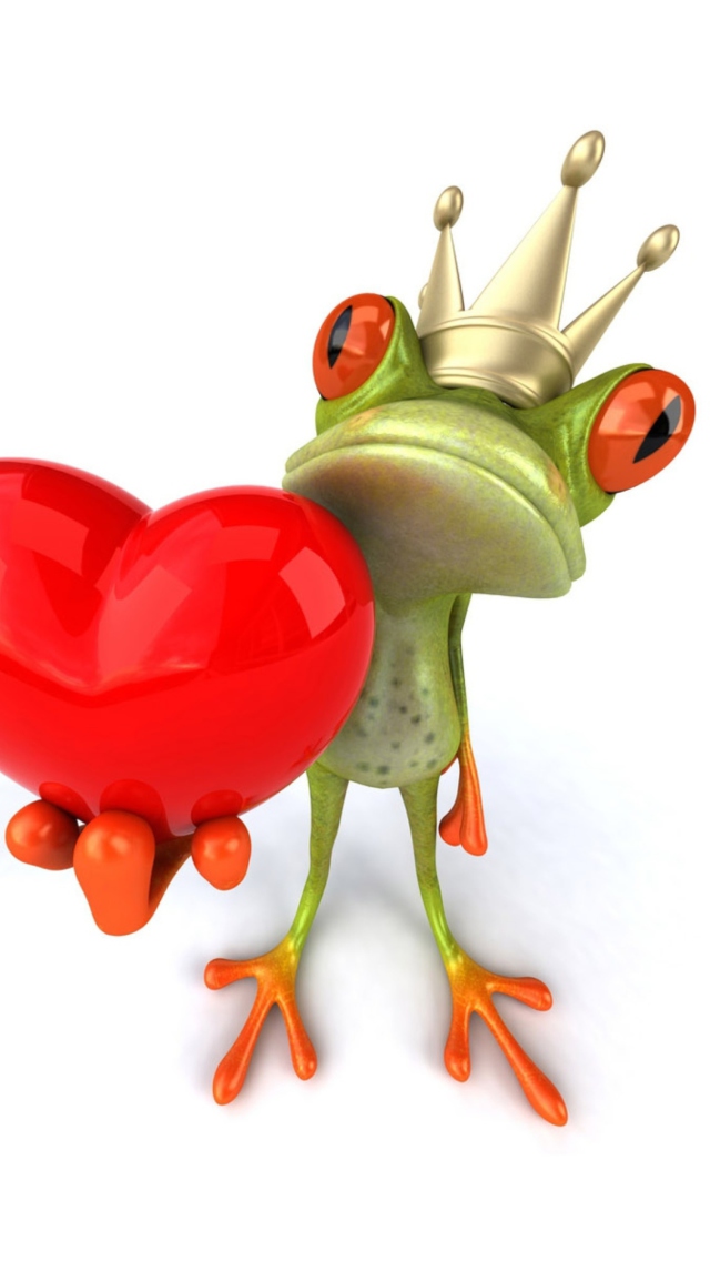 Screenshot №1 pro téma Frog Love 640x1136