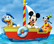 Das Mickey Mouse Clubhouse Wallpaper 176x144