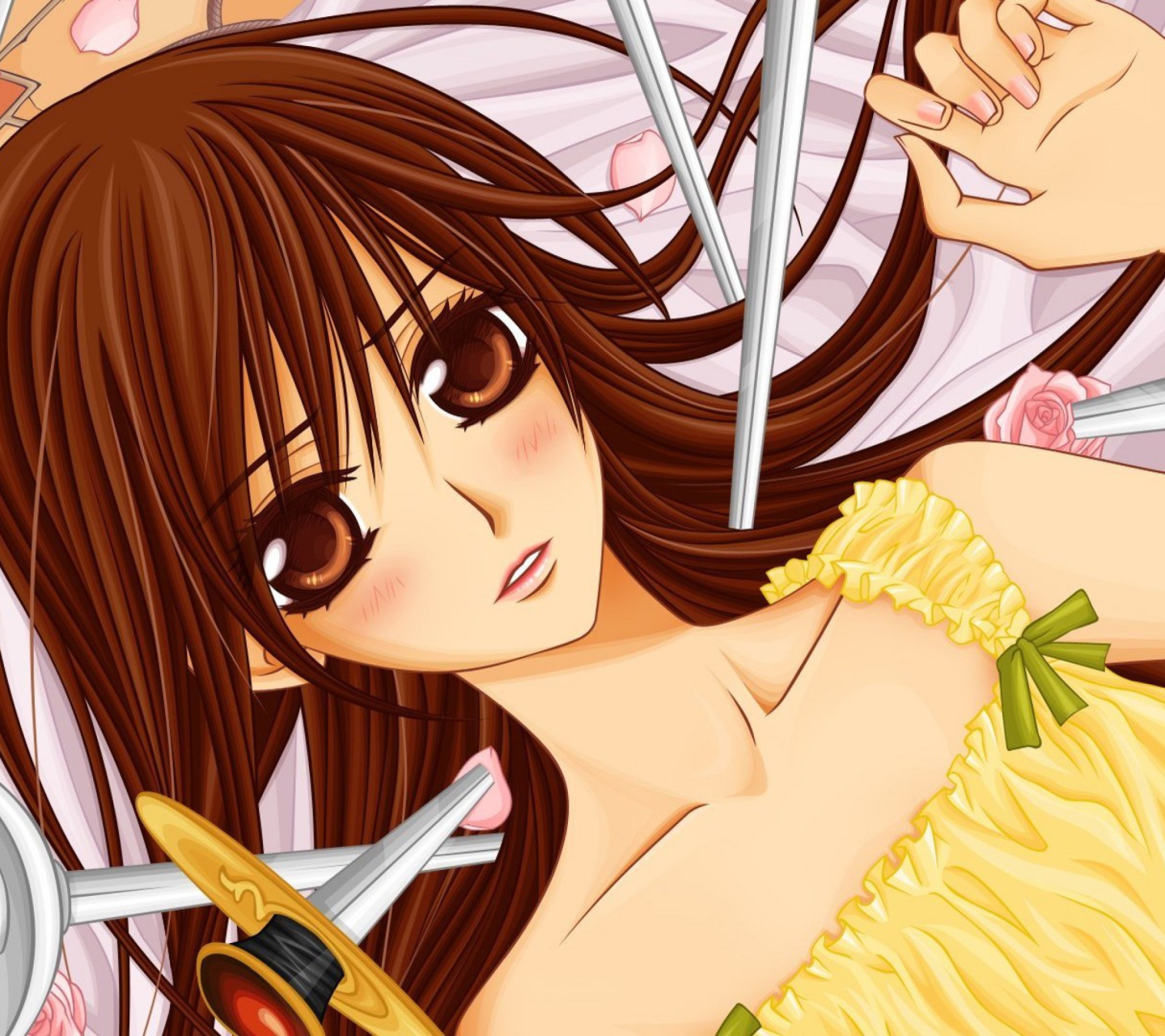 Sfondi Vampire Knight - Yuki 1440x1280