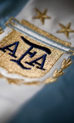 Das Football Argentina Wallpaper 240x400