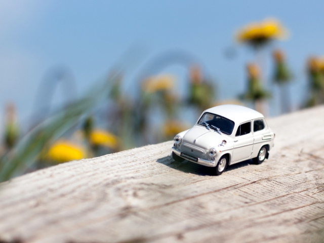 Miniature Toy Car wallpaper 640x480