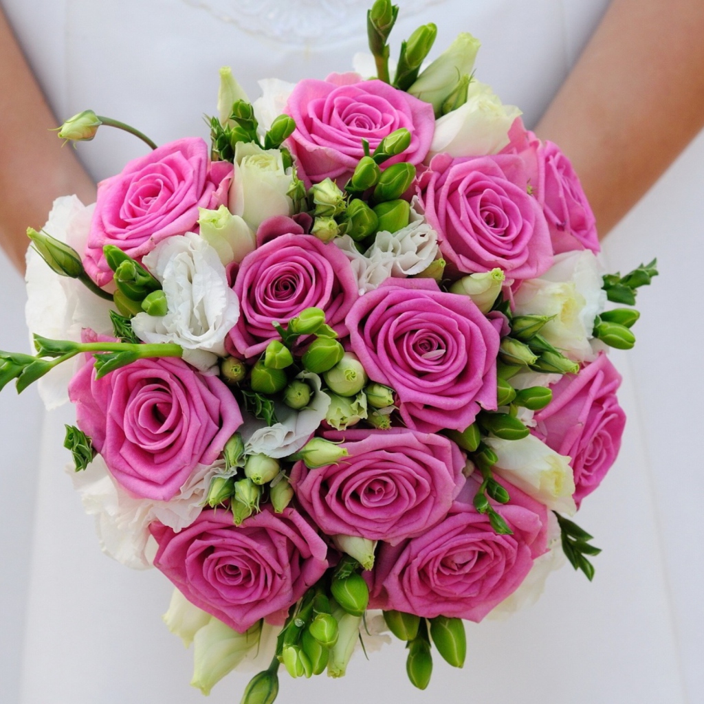 Das Wedding Bouquet Wallpaper 1024x1024
