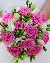 Fondo de pantalla Wedding Bouquet 176x220