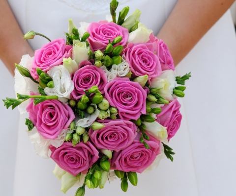 Fondo de pantalla Wedding Bouquet 480x400