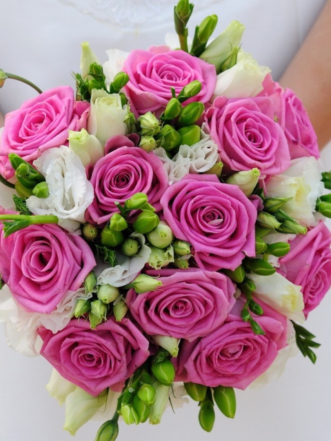 Wedding Bouquet wallpaper 480x640