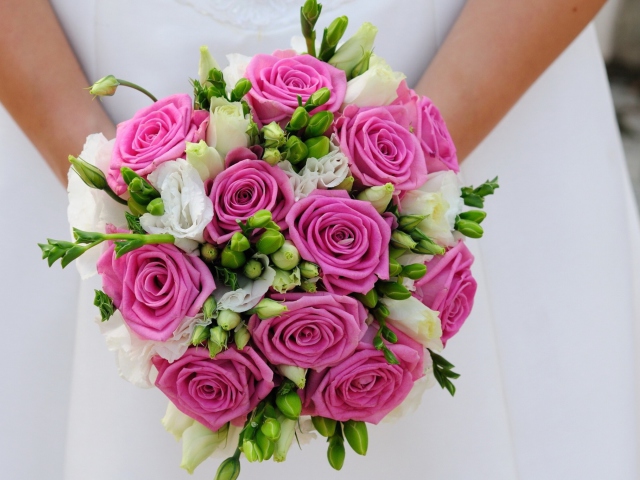 Das Wedding Bouquet Wallpaper 640x480