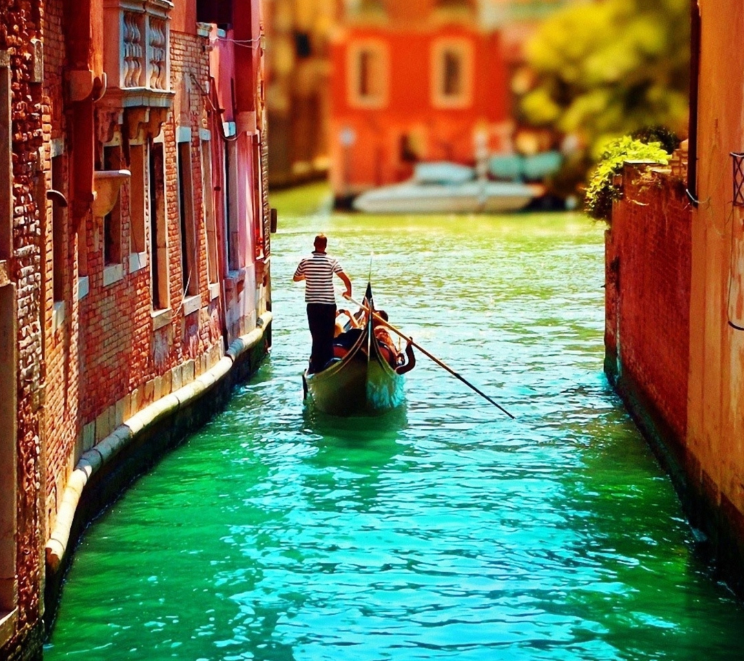 Обои Venice Gondola 1080x960