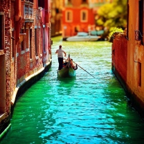 Das Venice Gondola Wallpaper 208x208