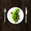 Vegetarian Breakfast wallpaper 128x128