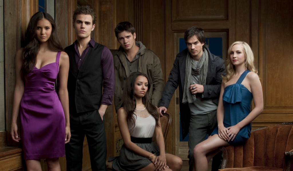 The Vampire Diaries wallpaper 1024x600