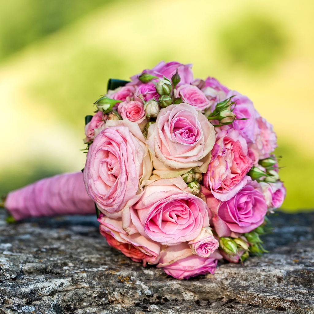 Fondo de pantalla Wedding Bridal Bouquet 1024x1024